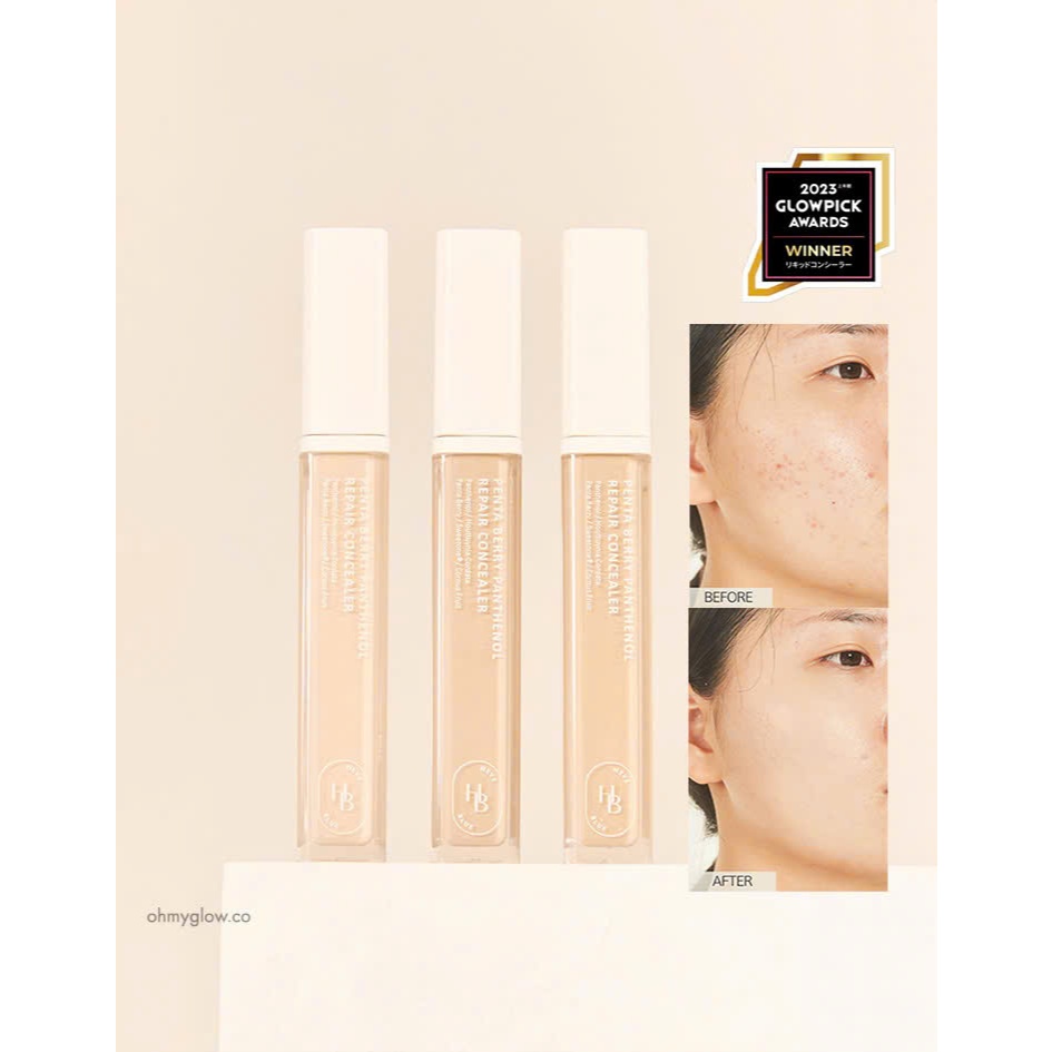 E85_Kem che khuyết điểm Heveblue Penta Berry Panthenol Repair Concealer