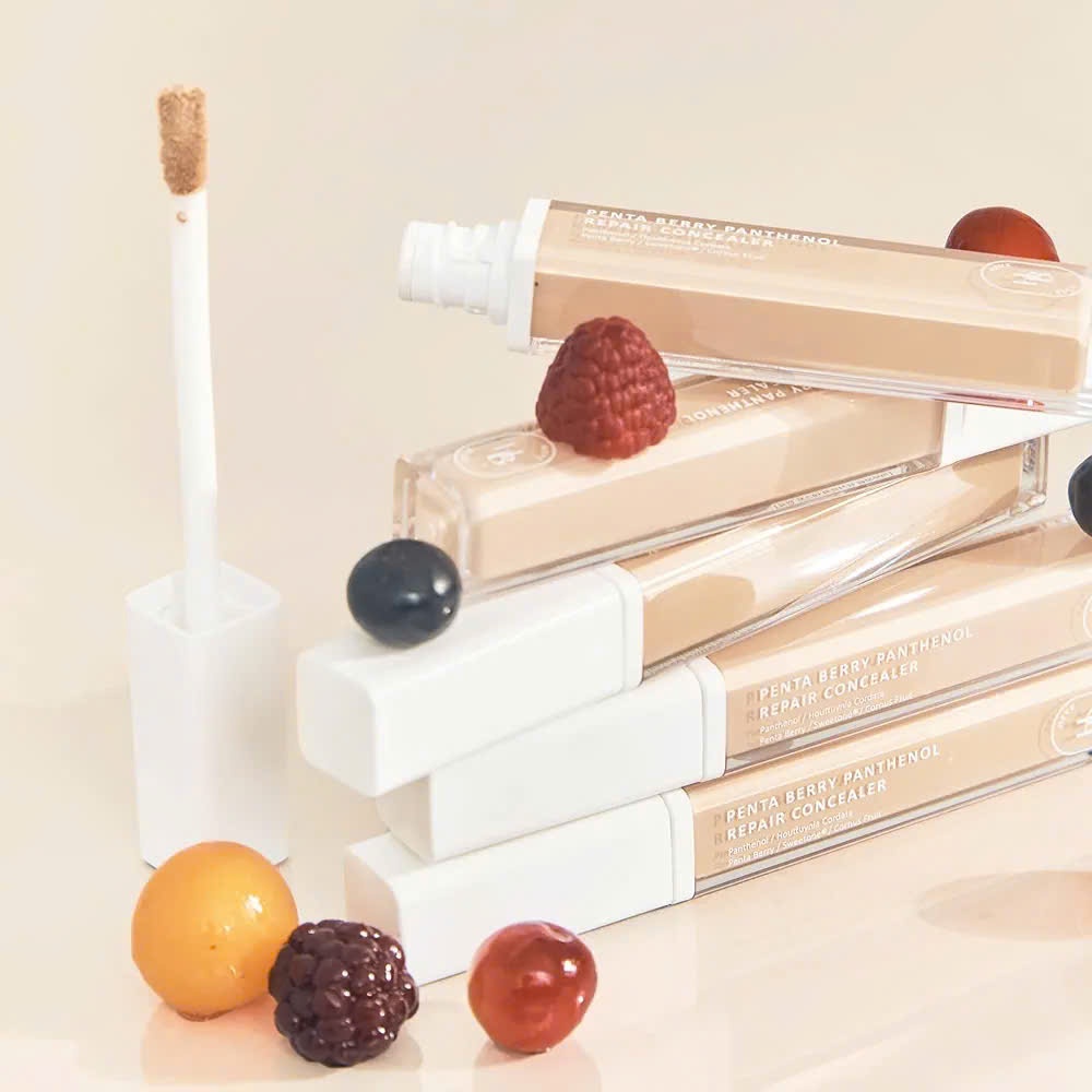 E85_Kem che khuyết điểm Heveblue Penta Berry Panthenol Repair Concealer