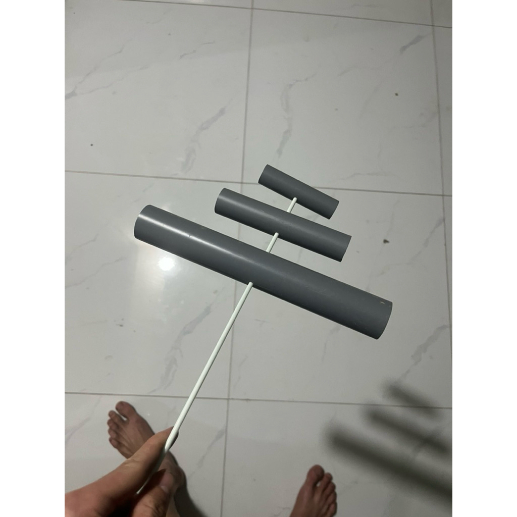 Ống Nhựa Làm Sáo Diều Khoan Lỗ Sẵn D27 D34 | Ống Sáo Diều Chuông Đẩu 3 Quả Cồng 2 | Ống Sáo Diều Tự Làm