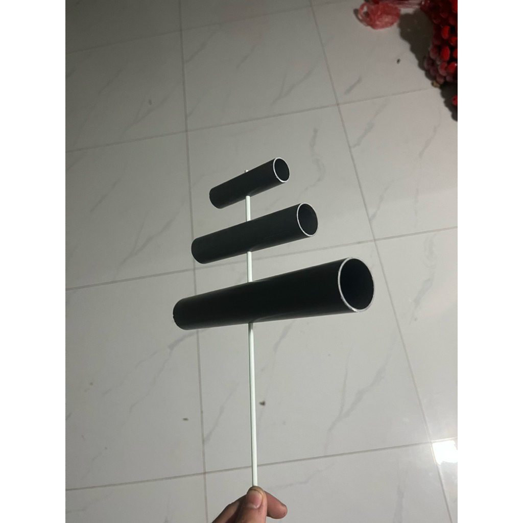 Ống Nhựa Làm Sáo Diều Khoan Lỗ Sẵn D27 D34 | Ống Sáo Diều Chuông Đẩu 3 Quả Cồng 2 | Ống Sáo Diều Tự Làm
