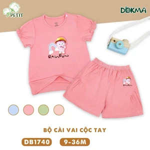 Bộ Cộc Tay Thoáng Mát Cho Bé Dokma DB2120 DB2733 DB2842 DB1519 DB1740