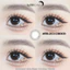 Lens mắt FB-213 Choco màu nâu đen chấm sáng hiệu ứng long lanh không giãn tự nhiên size nhỏ