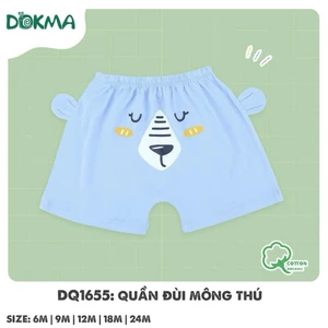 Quần Đùi, Quần Cộc In Hình Động Vật Bé Trai Dokma DQ1358 DQ2729 DQ2855 DQ1655