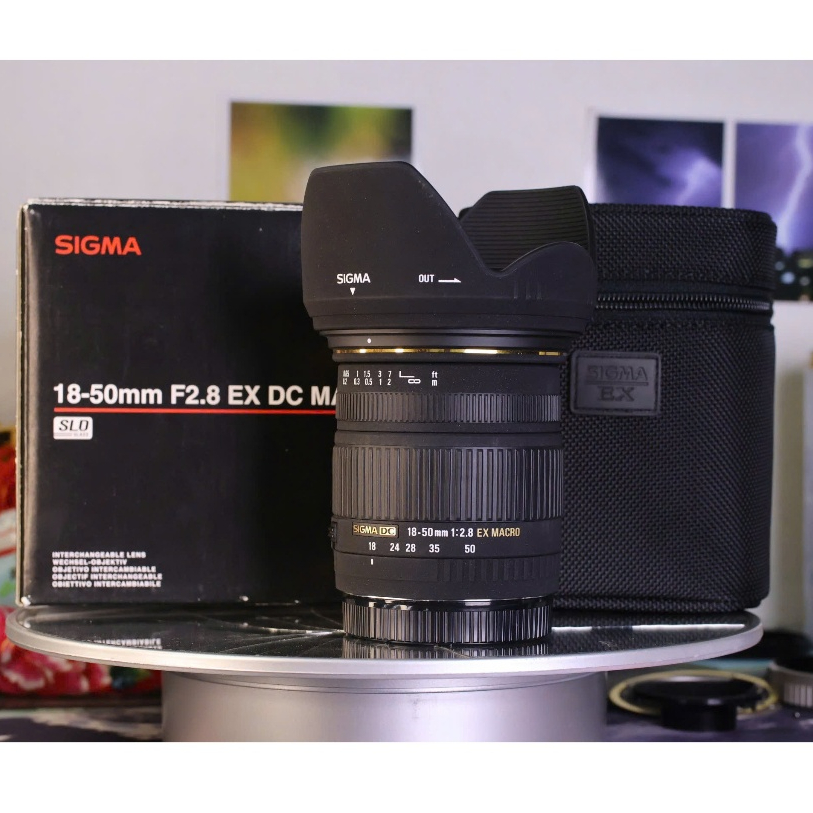 Product image Ống k&iacute;nh SIGMA AF 18-50mm F2.8 EX DC Canon ef (Mới về 2 lens 2-6-2026:  99%)