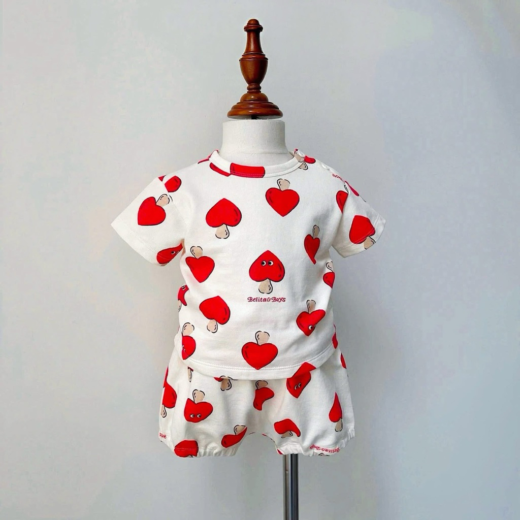 Bộ Cộc da cá belita &Boy dễ thương cho bé