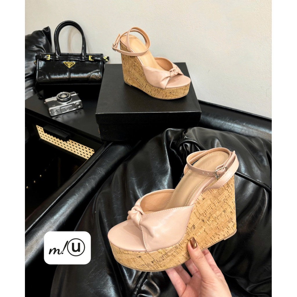 👢🩴👢Sandal xuồng quai nơ