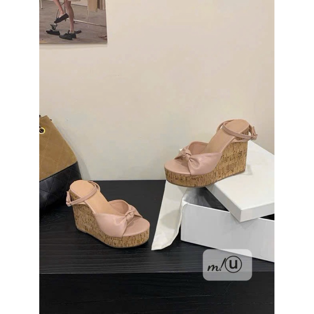 👢🩴👢Sandal xuồng quai nơ