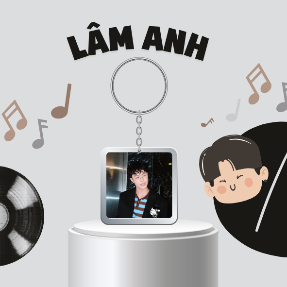 Móc khoá/Keyring LÂM ANH Tân binh Toàn năng-UPRIZE