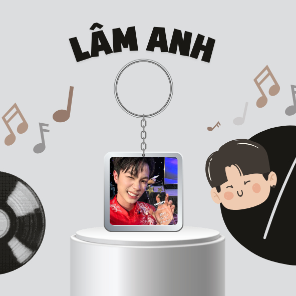 Móc khoá/Keyring LÂM ANH Tân binh Toàn năng-UPRIZE