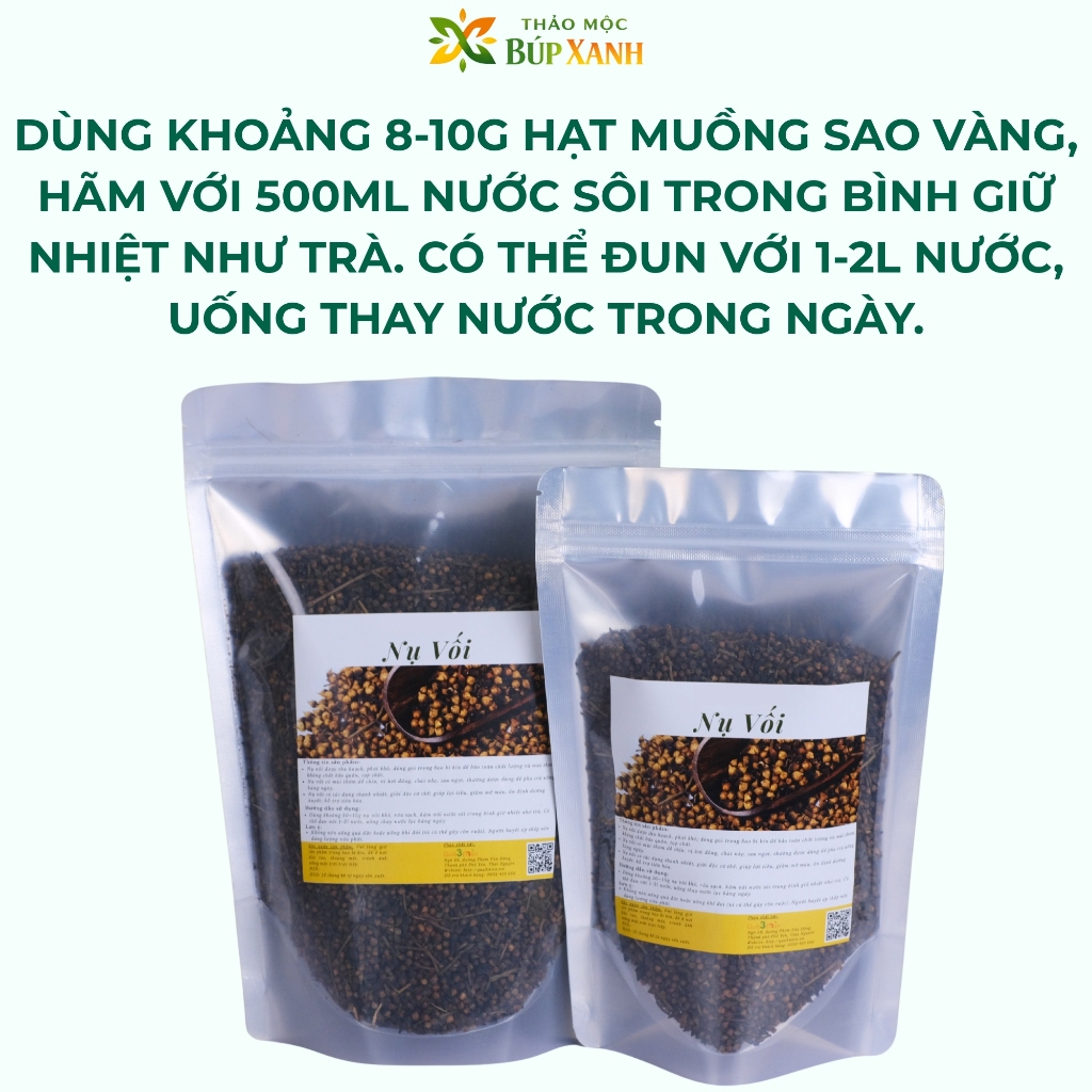 Hạt Muồng Sao Thơm 1kg, Thảo Quyết Minh nguyên chất, thanh nhiêt, sáng mắt Thảo Mộc Búp Xanh