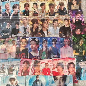 BOX MIX 50 CARD DES CORTIS, photocard Cỏ Tí, lúm, kẹo, Seonghyeon, Keonho, Martin, James, Juhoon
