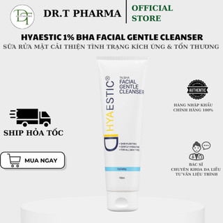[HÀNG CÔNG TY] Sữa rửa mặt dịu nhẹ làm sạch sâu Hyaestic 1% BHA Facial Gentle Cleanser (150ml)