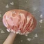Mũ Trùm Tóc Tắm Chống Nước – Mũ Chụp Tóc Satin Mềm Mại Giữ Tóc Khô Ráo, Nhiều Màu Nơ Dễ Thương