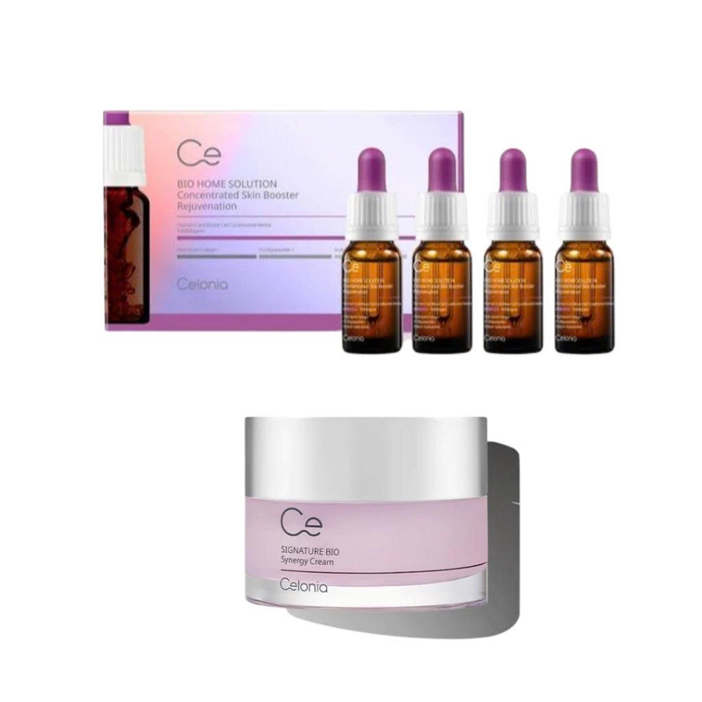 S50_[ KÈM QUÀ] Combo 1 hũ Kem dưỡng Celonia 50ml (A51)+ 4 LỌ Tinh Chất Từ Tế Bào Bốc Celonia (A20) Skincare