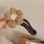 Kẹp Tóc Len Bện Hoa Mặt Trời – Kẹp Mỏ Vịt Nữ Phong Cách Hàn Quốc Dễ Thương Hot Trend