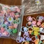 Set 50 Chun Buộc Tóc Cho Bé – Dây Buộc Tóc Xoắn Co Giãn Nhiều Màu Túi Zip Tiện Lợi