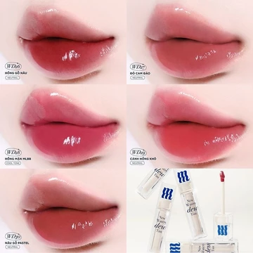 [SON CHIẾT] Son Tint Bóng, Lâu Trôi Cho Đôi Môi Ẩm Mịn Hàn Quốc Me&zy Watery Dew Tint