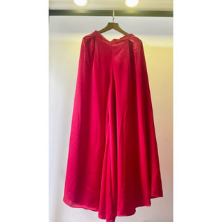 Quần lụa ống rộng dài 105cm siêu ha.ck dáng (quần váy lụa