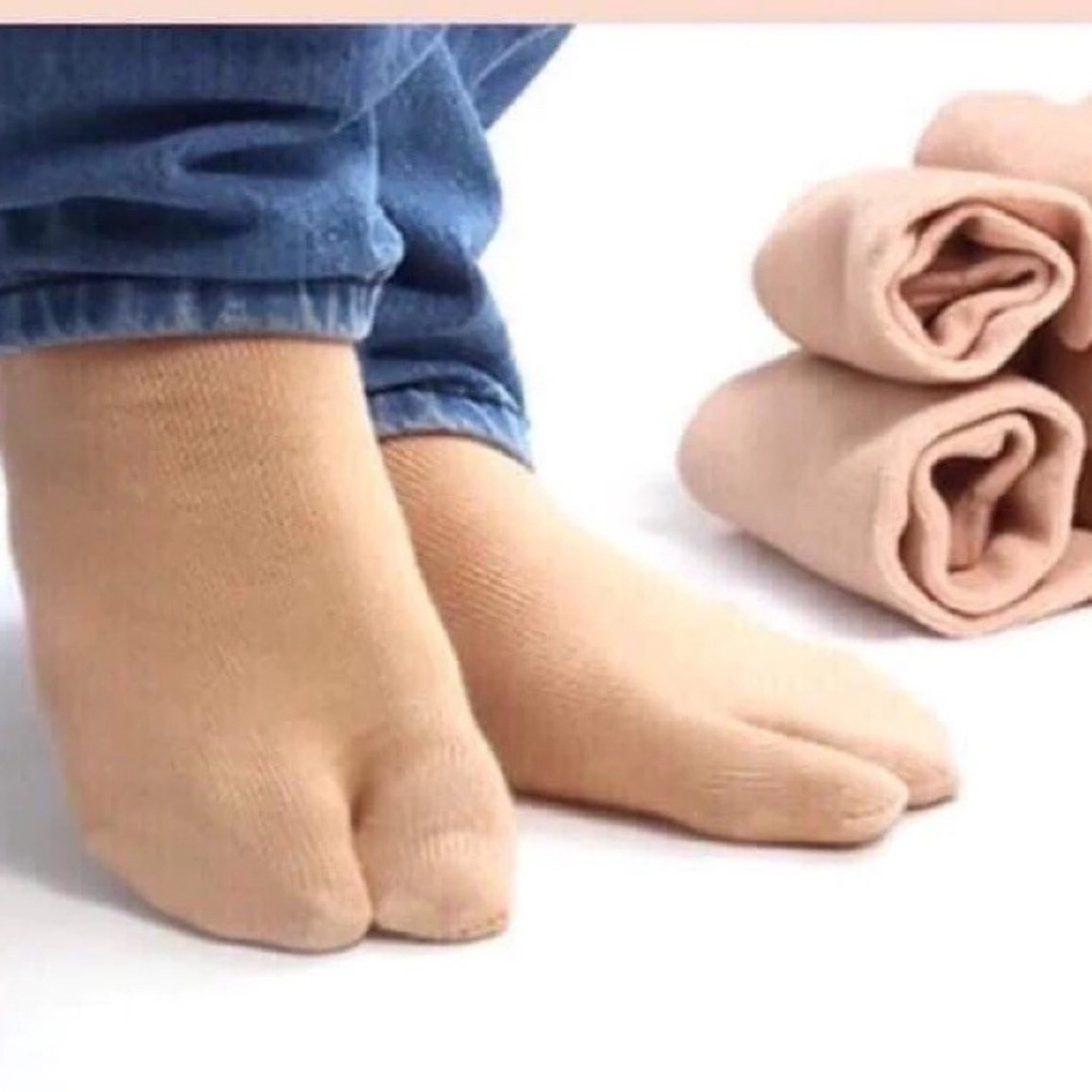 Set 10 Đôi Tất Nữ Xỏ Ngón Chống Nắng – Tất Cotton Mềm Mịn, Êm Chân, Co Giãn Tốt