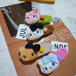 Kẹp Càng Cua Mèo Bông – Kẹp Tóc Nữ Dễ Thương Phong Cách Hàn Quốc Mẫu Mới