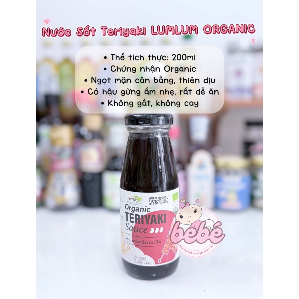 Nước sốt Kabayaki Dashi Lab Nhật Bản chay mặn cho bé từ 1 tuổi chai 340g - dùng ướp, xào,…