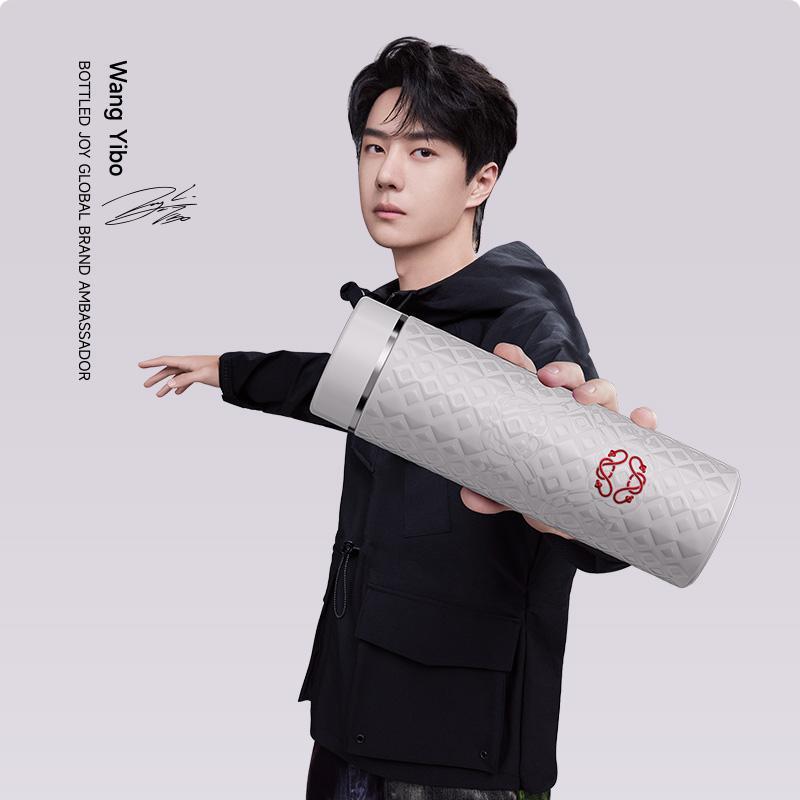 Bình Giữ Nhiệt BOTTLED JOY Dun Dun Titanium Nguyên Chất – Cốc Giữ Nhiệt Cao Cấp Cho Văn Phòng & Du Lịch.