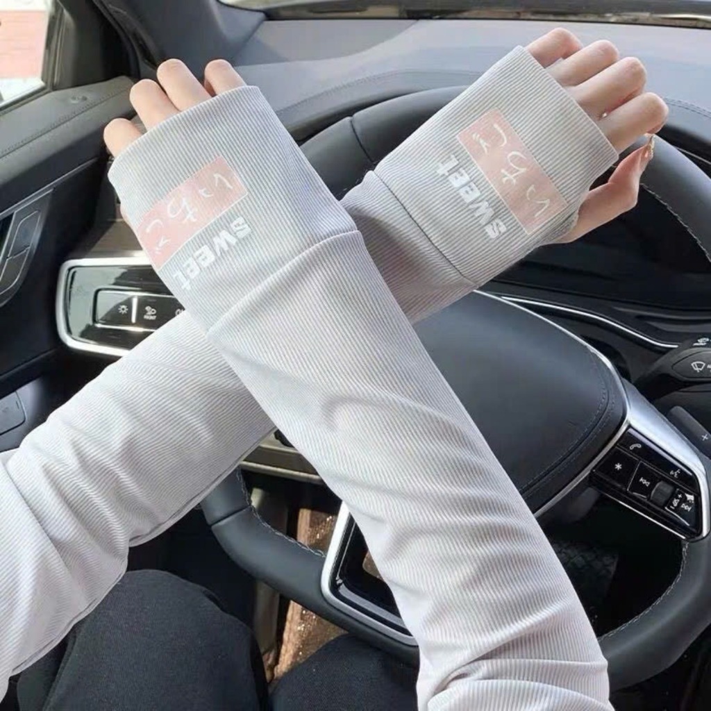 Găng Tay Chống Nắng Tia UV Phong Cách Nhật Bản – Thun Gân Co Giãn Nhiều Màu