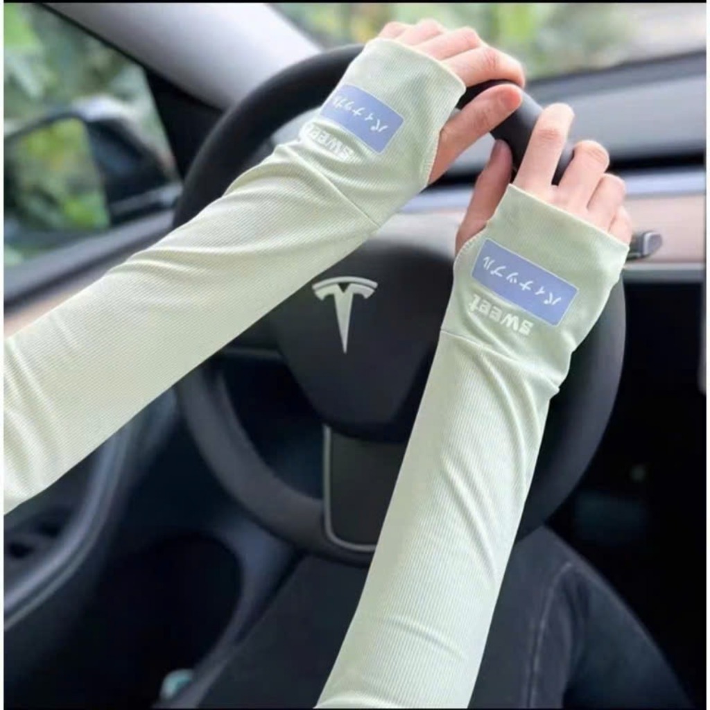 Găng Tay Chống Nắng Tia UV Phong Cách Nhật Bản – Thun Gân Co Giãn Nhiều Màu