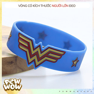 Vòng Tay Thể Thao Nhựa Silicone Dẻo Bản To Hoạ Tiết Siêu Anh Hùng Superheroes Có Size Người Lớn Và Trẻ Em