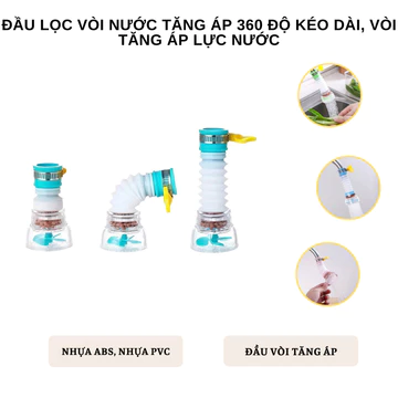 [vln] Vòi Lọc Nước Gắn Vòi Rửa Bát Đầu Lọc Nước Tại Vòi Lọc Cặn Bẩn Cho Nhà Bếp