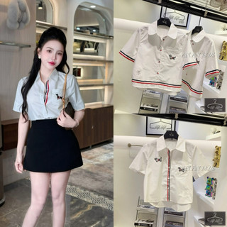 Áo sơ mi thô Thôm cổ đức cộc tay nhiều kiểu mẫu #N3925