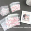 Túi bóng kính size 7x7cm nhiều mẫu đa dạng 100 túi bóng kính