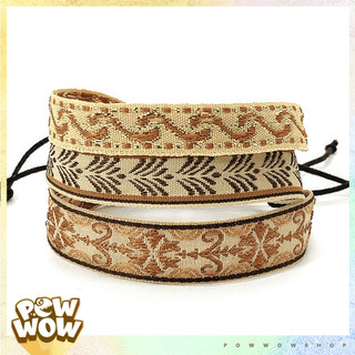 Vòng Tay Vải Canvas Phong Cách Thời Trang Hoạ Tiết Thổ Cẩm & Vintage Retro Cổ Điển