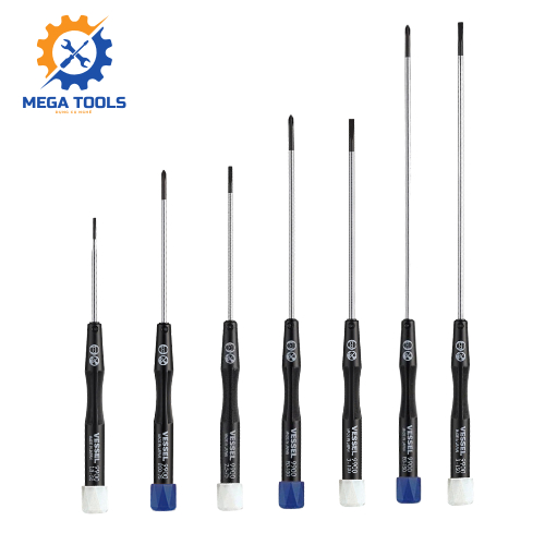 Tô vít Vessel No.9900 Nhật Bản chính xác loại nhỏ cao cấp sửa điện tử đủ size - Mega Tools