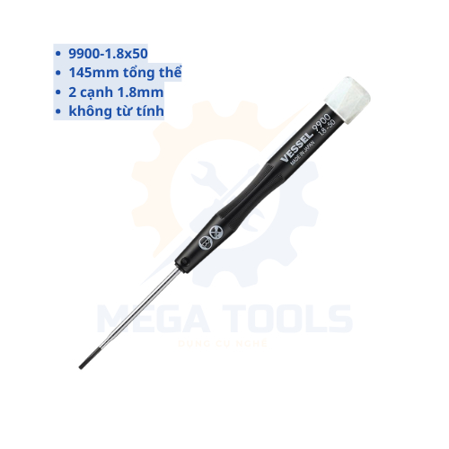 Tô vít Vessel No.9900 Nhật Bản chính xác loại nhỏ cao cấp sửa điện tử đủ size - Mega Tools