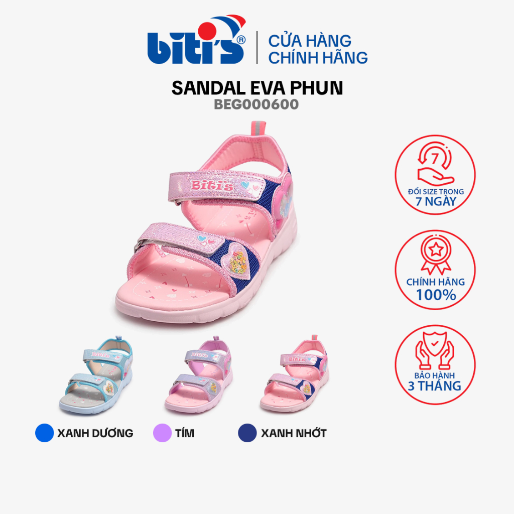 SanDal Eva Phun Biti's Bé gái BEG000600 size 35 - 37