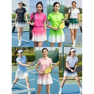HOT PICKLEBALL Bộ thể thao nữ, Bộ váy Áo cổ đức phong cách mới Pick, Golf Tennis cao cấp... Hàng QC