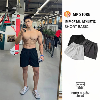 Quần Short Thể Thao Nam 6inch Vải Thun Da Cá Form Rộng Local Brand Immortal 2025