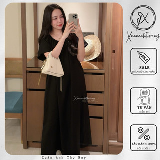 [ V1 ] Váy đũi nhật cổ chun - Xuananhthomay