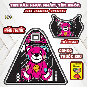 Bộ Tem Dán Chống Trầy Nhựa Nhám SH Đủ Đời 2020-2026- Decal Bảo Vệ Cao Cấp, Chống Nước, Bền Màu. SH 2020-2026