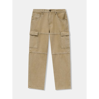 Quần Cargo ICONDENIM Washed Khaki QKID0054
