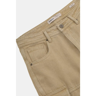 Quần Cargo ICONDENIM Washed Khaki QKID0054