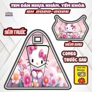 Tem Nhựa Nhám SH 2020 - 2026 Đẳng Cấp Thể Thao / Combo Dán Chống Trầy Nhựa Nhám SH - Bảo Vệ Lớp Nhựa Zin Hoàn Hảo