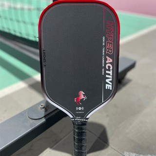 (Chính Hãng) Vợt Pickleball F-Sport Hyper Active 16mm – Carbon Toray Nhám, Lõi 5S Trợ Lực Mạnh, Vợt Tấn Công Đánh Đanh