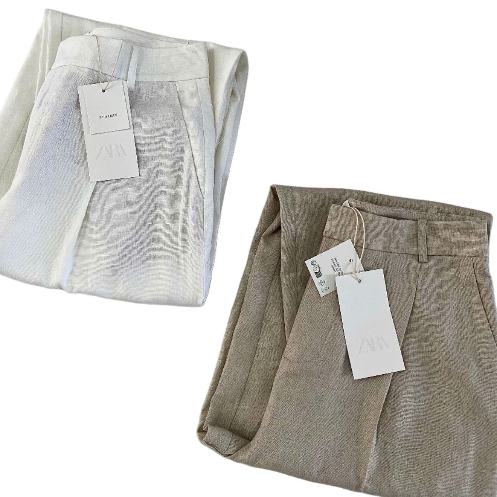 (BomoHouse) Quần baggy linen dáng ống suông ko belt Zá R@ bigsize dư xịn
