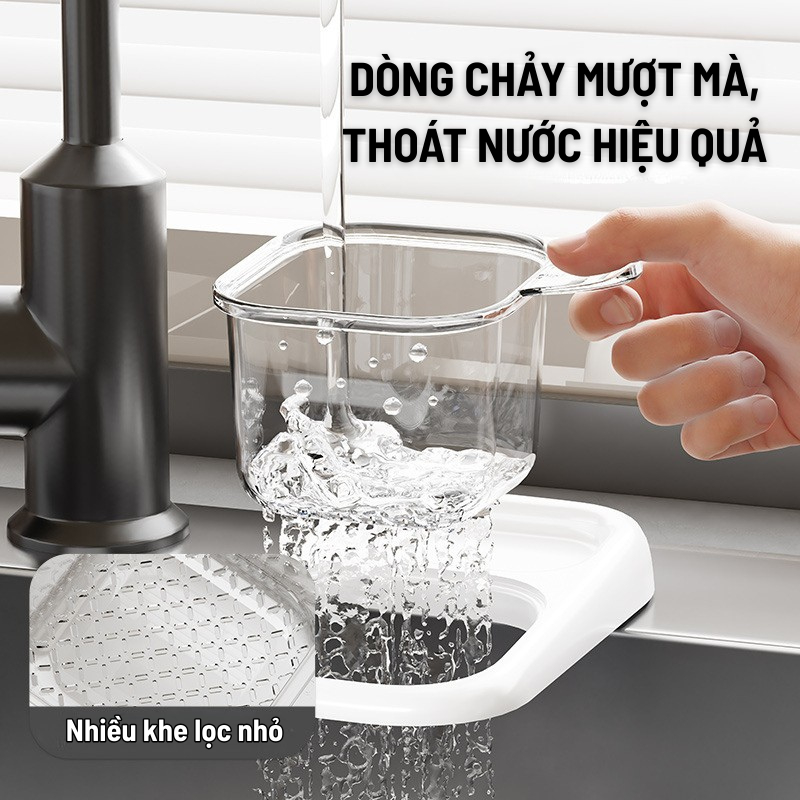 Giỏ Lọc Rác Bồn Rửa Bát Nhà Bếp Đa Năng – Lưới Lọc Cặn Bã, Thoát Nước Nhanh, Chống Nghẹt Hiệu Quả TitiHome