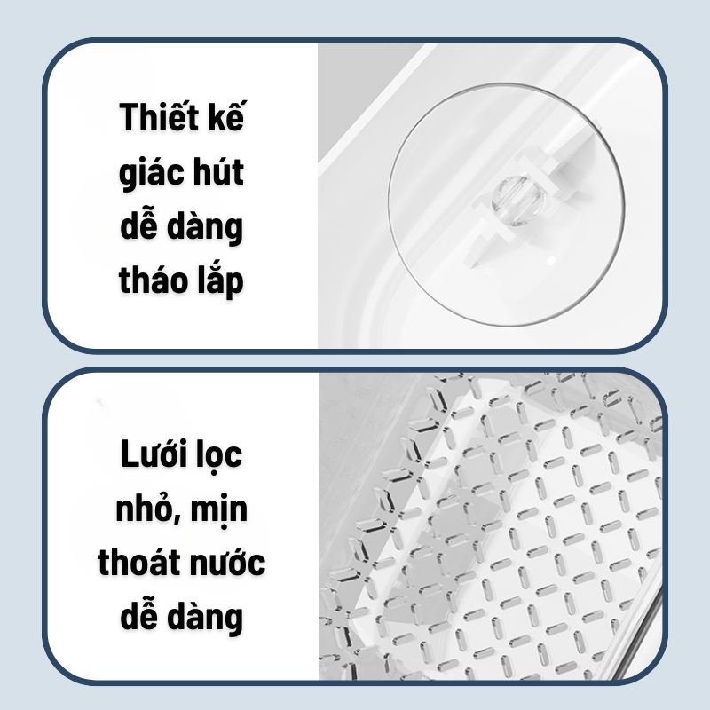 Giỏ Lọc Rác Bồn Rửa Bát Nhà Bếp Đa Năng – Lưới Lọc Cặn Bã, Thoát Nước Nhanh, Chống Nghẹt Hiệu Quả TitiHome