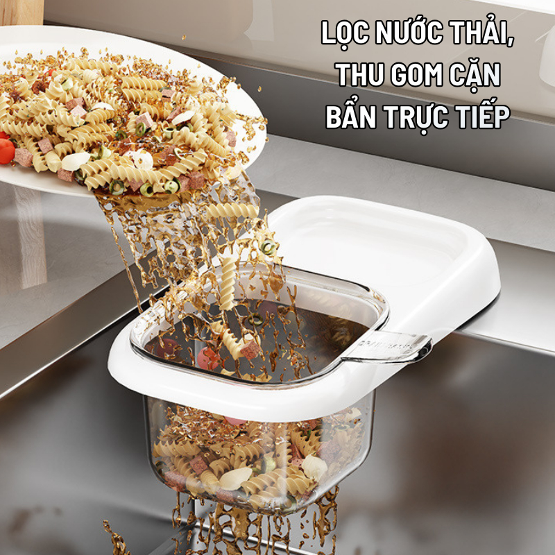 Giỏ Lọc Rác Bồn Rửa Bát Nhà Bếp Đa Năng – Lưới Lọc Cặn Bã, Thoát Nước Nhanh, Chống Nghẹt Hiệu Quả TitiHome