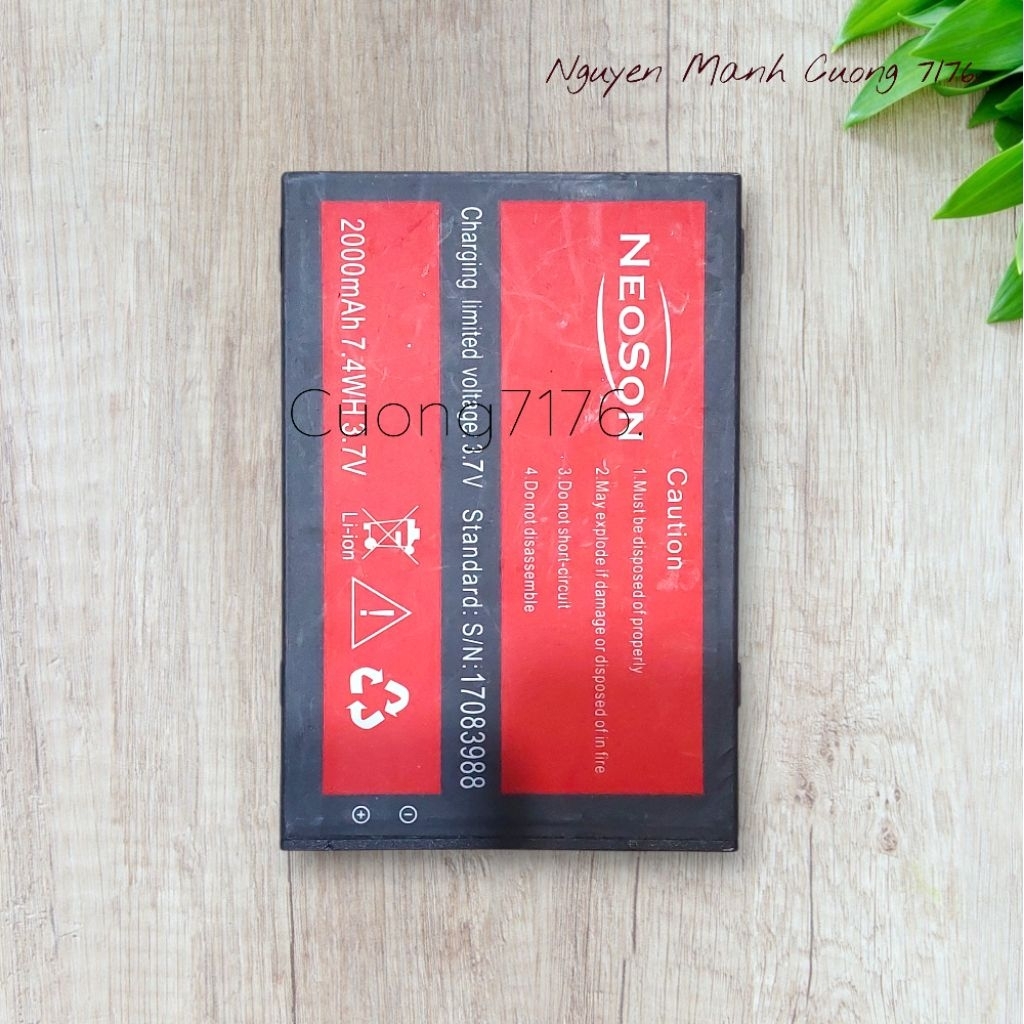 Pin Neoson 7 Plus Bóc Máy Chính Hãng Đã Qua Sử Dụng Hoạt Động Tốt | BigBuy360 - bigbuy360.vn