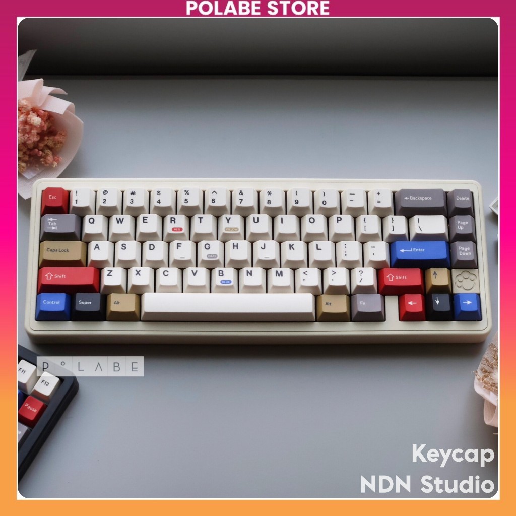 [Chính Hãng] Keycap NDN Studio Retro 100 - Cherry Profile PBT Dyesub ...